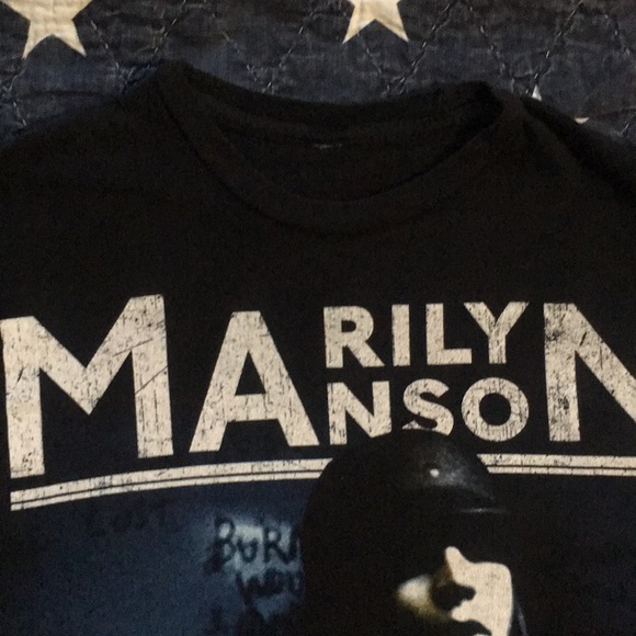 00s Marilyn Manson T shirt High End of Low RARE - Picture 3 of 5